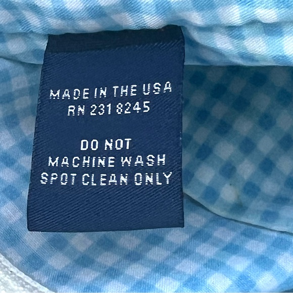 Vineyard Vines Canvas Tote Mid-Size Navy Blue Good Condition - Picture 9 of 16